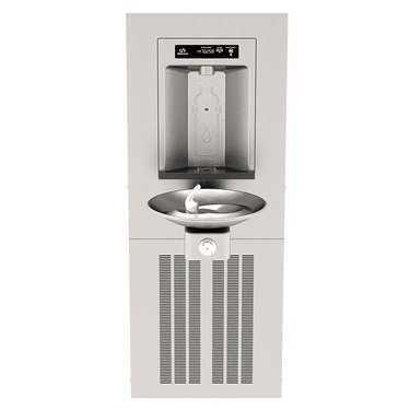 1001HSA.8 - Haws RIVIVE™ Hydration Station™ Chilled Recessed Bottle Filler with Fountain